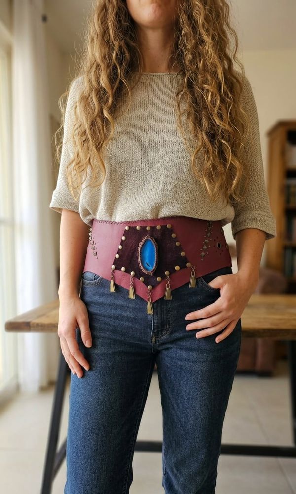 Natural Leather Belt_thumbnail_1